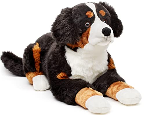 Uni-Toys - Berner Sennenhund, liegend - 70 cm (Länge) - Plüsch-Hund, Haustier - Plüschtier, Kuscheltier von Uni-Toys