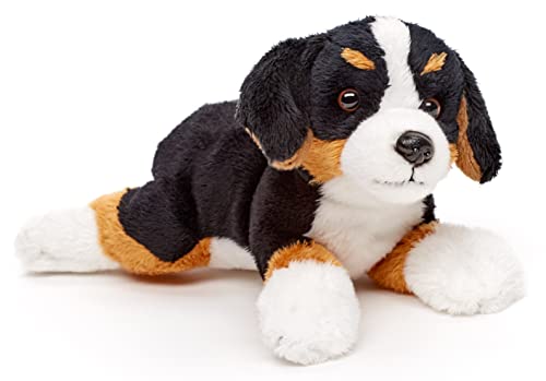 Uni-Toys - Berner Sennenhund Plushie (ohne Leine) - 21 cm (Länge) - Plüsch-Hund, Haustier - Plüschtier, Kuscheltier von Uni-Toys