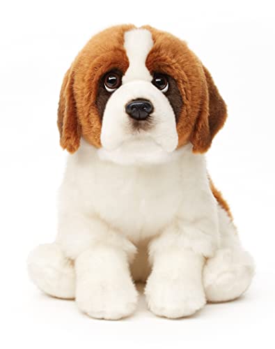 Uni-Toys - Bernhardiner, sitzend - 25 cm (Höhe) - Plüsch-Hund, Haustier - Plüschtier, Kuscheltier von Uni-Toys