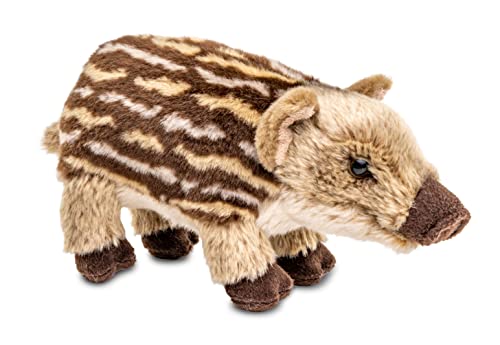 Uni-Toys - Frischling, stehend - 25 cm (Länge) - Plüsch-Schwein, Wildschwein - Plüschtier, Kuscheltier von Uni-Toys