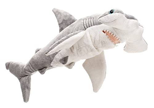 Uni-Toys - Hammerhai - 49 cm (Länge) - Plüsch-Fisch, Hai - Plüschtier, Kuscheltier von Uni-Toys