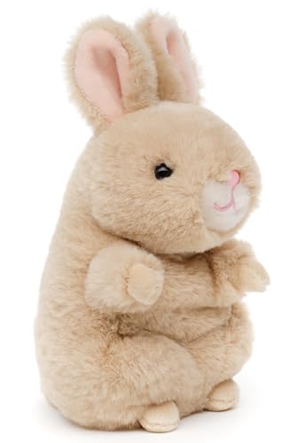 Uni-Toys - Hase, sitzend - Kawaii-Stil - 21 cm (Höhe) - Plüsch-Kaninchen - Plüschtier, Kuscheltier von Uni-Toys