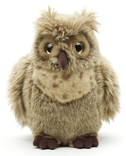 Uni-Toys - 'Horneule', Virginia-Uhu - 24 cm (Höhe) - Plüsch-Vogel, Eule - Plüschtier, Kuscheltier von Uni-Toys