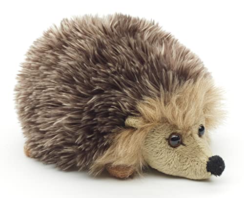 Uni-Toys - Igel grau-braun - 15 cm (Länge) - Plüsch-Waldtier - Plüschtier, Kuscheltier von Uni-Toys