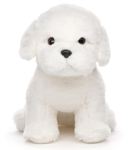 Uni-Toys - Malteser (ohne Leine) - 26 cm (Länge) - Plüsch-Hund - Plüschtier, Kuscheltier von Uni-Toys