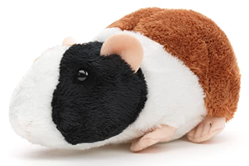 Uni-Toys - Meerschweinchen Plushie (schwarz-braun) - 15 cm (Länge) - Plüsch-Nagetier - Plüschtier, Kuscheltier von Uni-Toys