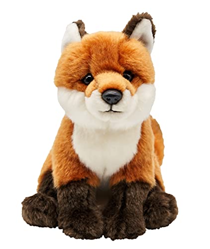 Uni-Toys - Rotfuchs, sitzend - 21 cm (Höhe) - Plüsch-Fuchs, Waldtier - Plüschtier, Kuscheltier von Uni-Toys