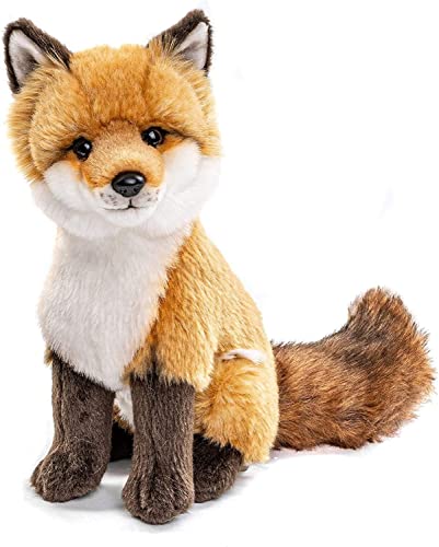 Uni-Toys - Rotfuchs klassisch - 27 cm (Höhe) - Plüsch-Fuchs, Waldtier - Plüschtier, Kuscheltier von Uni-Toys