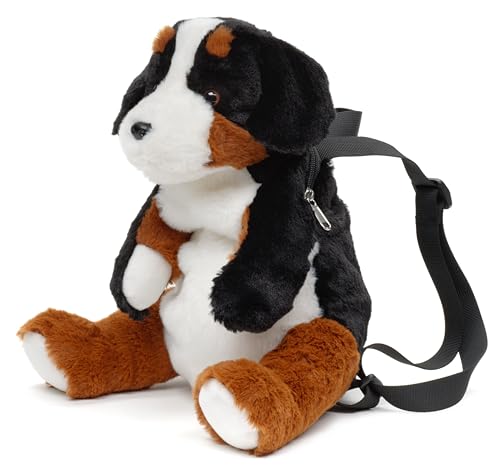 Uni-Toys - Rucksack aus Plüsch (Berner Sennenhund) - 35 cm (Höhe) - Plüschtier, Kuscheltier von Uni-Toys