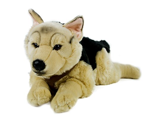 Uni-Toys Schäferhund, 62 cm, Dog, Plüschtier, Kuscheltier, Stofftier, Plüschhund von Uni-Toys