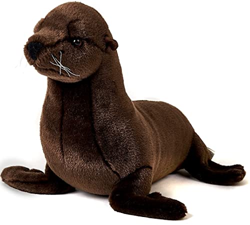 Uni-Toys - Seelöwe braun - 45 cm (Länge) - Plüsch-Robbe - Plüschtier, Kuscheltier von Uni-Toys