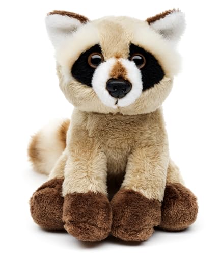 Uni-Toys - Waschbär (braun) Plushie - 15 cm (Länge) - Plüsch-Bär - Plüschtier, Kuscheltier von Uni-Toys