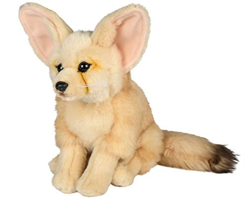 Uni-Toys - Wüstenfuchs, Fennek - 24 cm (Höhe) - Plüsch-Fuchs, Wildtier - Plüschtier, Kuscheltier von Uni-Toys