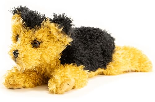 Uni-Toys - Yorkshire Terrier Plushie (ohne Leine) - 21 cm (Länge) - Plüsch-Hund - Plüschtier, Kuscheltier von Uni-Toys