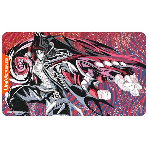 UniVersus: Tekken 8:Jin Playmat - 24x14 Neoprenmatte, Gummirückseite, Tischkartenspiel-Zubehör, UVS-Spiele, lizenziert von UniVersus