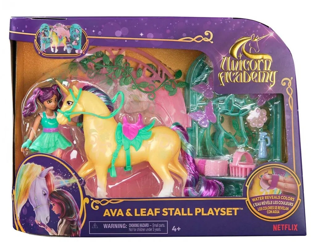 Unicorn Academy Spielset Ava &  Leaf Stall von Unicorn Academy