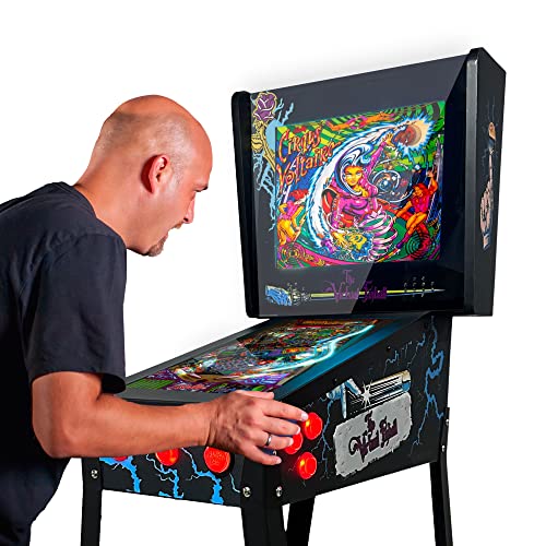 Virtueller Pinball, Playfield 18.5 Zoll, Backglass 15 Zoll, PC N5105, 8 GB RAM, 128 GB SDD, enthält mehr als 500 Visual Pinball-Boards und über 900 vertikale Mame-Spiele, KL25Z-Sensor von Unicview