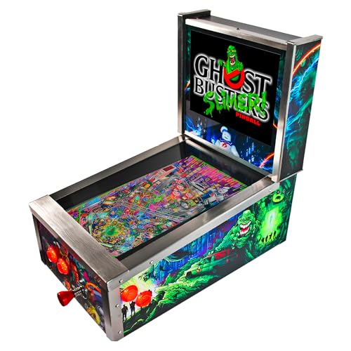 Virtueller Pinball mit Playfield 39,6 cm (15,6 Zoll) und Backglass 31,8 cm (12,1 Zoll), inklusive analoger Plunger und KL25Z-Sensor, der dem Ball echte Schwerkraft verleiht von Unicview