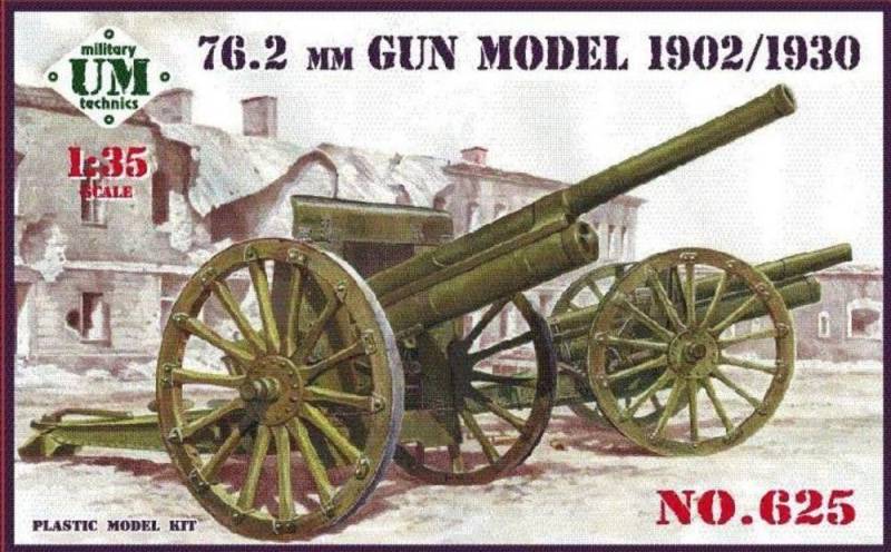 76,2mm gun, model 1902/1930 von Unimodels