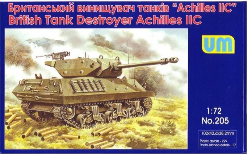 Achilles IIC British tank destroyer von Unimodels