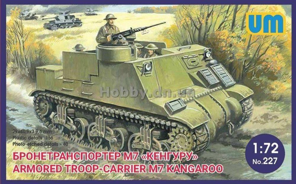 Armored troop-carrier M7 Kangaroo von Unimodels