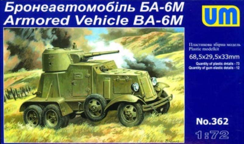 BA-6M Armored Vehicle von Unimodels