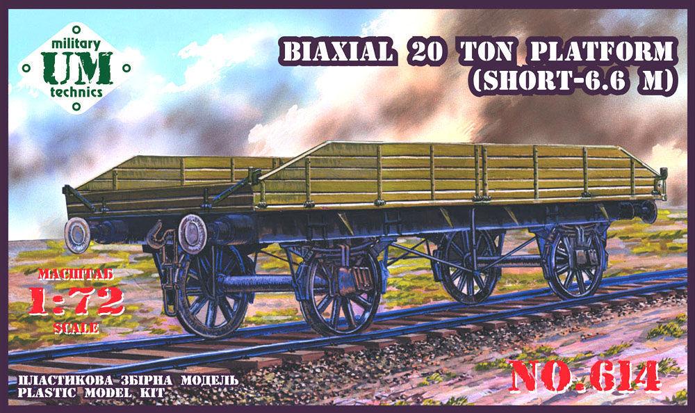 Biaxial 20 ton plattform von Unimodels