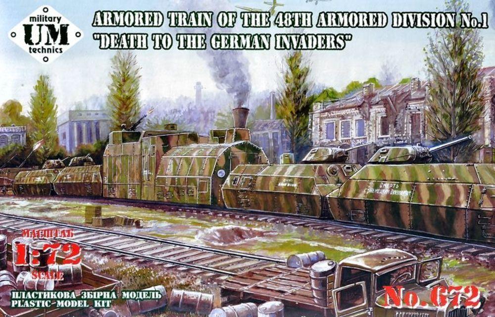 Death to the German Invaders Armored train of the 48th armored division#1 von Unimodels