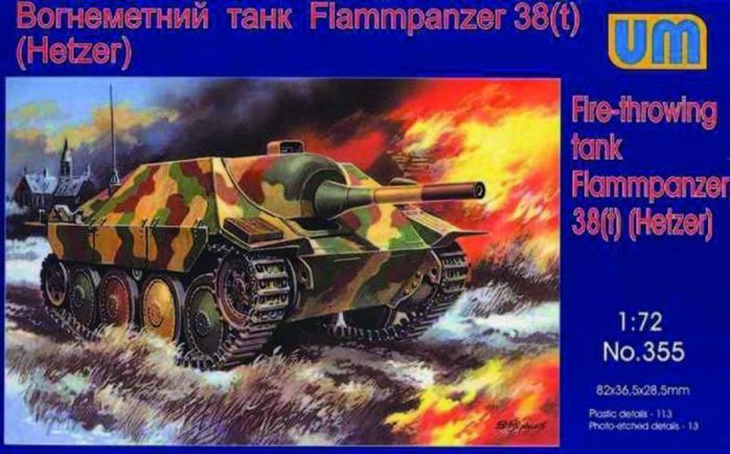 Flammpanzer 38(t) Hetzer von Unimodels