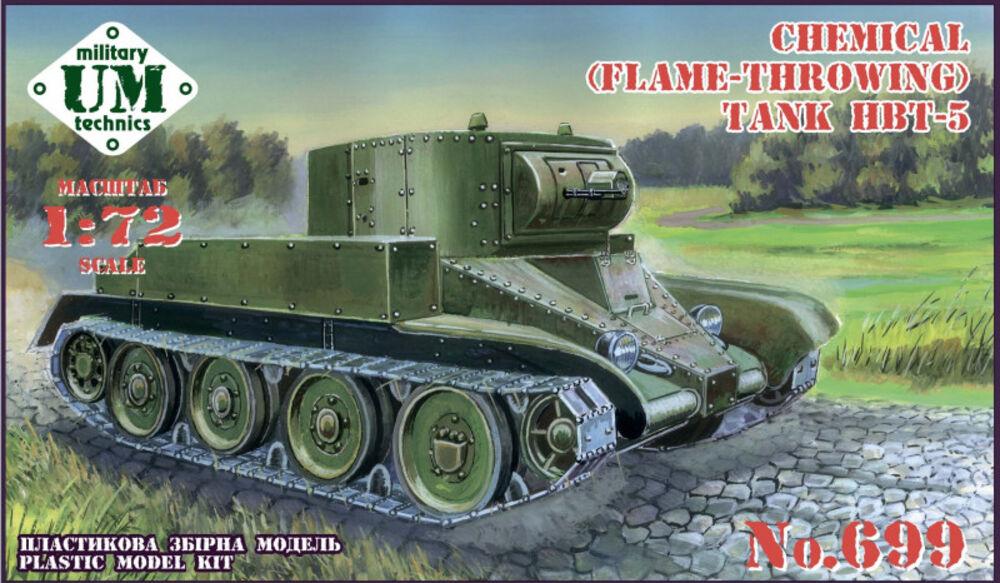 HBT-5 Chemical (Flame-Throwing) tank von Unimodels