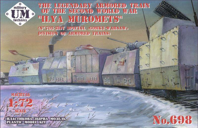 Iliya Muromets - The legendary armored train of WWII von Unimodels