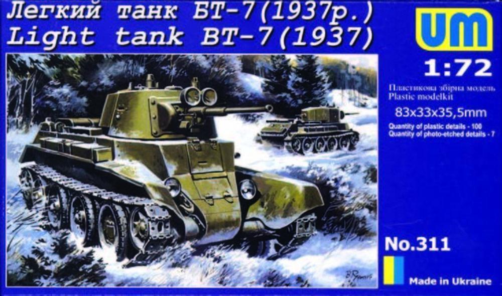 Light Tank BT-7 (1937) von Unimodels