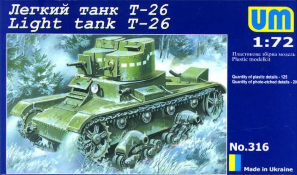 Light tank T-26 von Unimodels