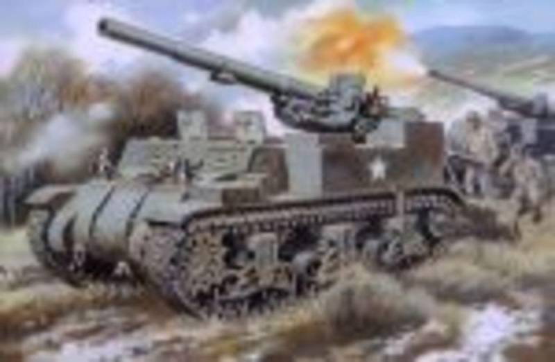 M12 U.S. 155mm self-propelled gun von Unimodels