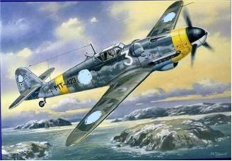 Messerschmitt Bf 109 G-6/R 3 (Finish AirForce) von Unimodels