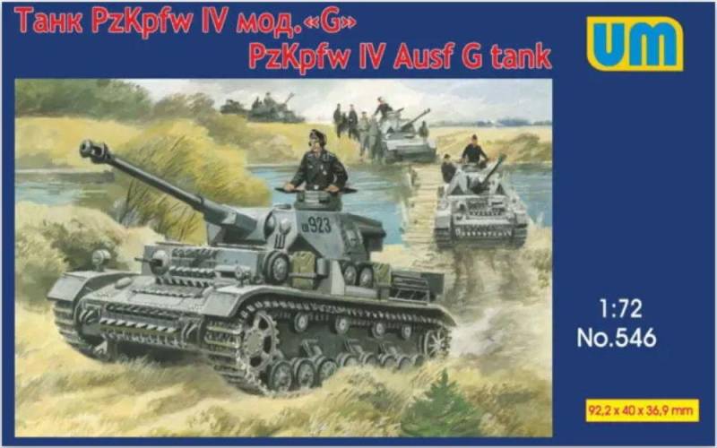 Panzer IV Ausf G tank von Unimodels