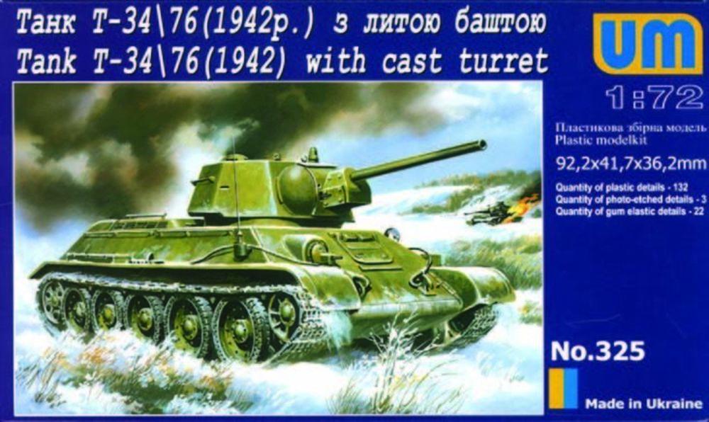 Panzer T-34/76 (1942) von Unimodels