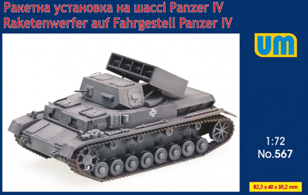 Raketenwerfer auf Fahrgestell Pz.Kpfw IV von Unimodels