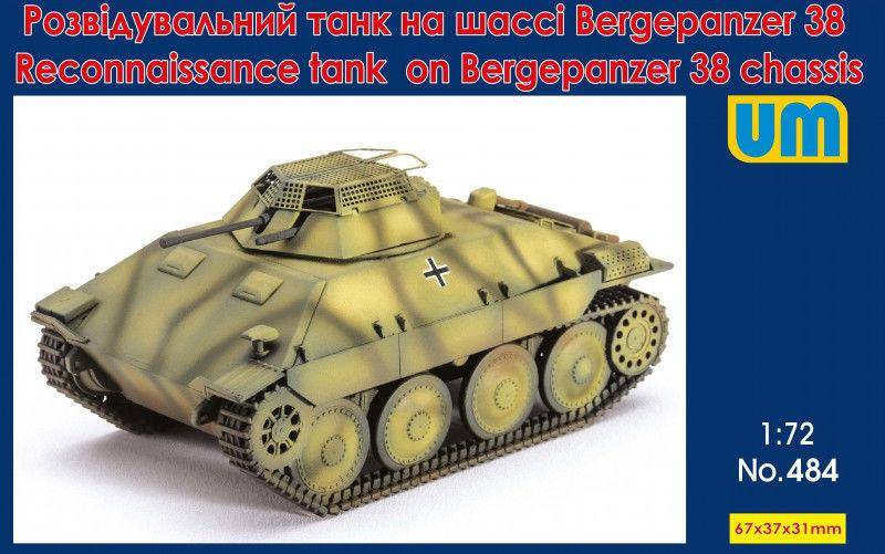 Reconnaissance tank on Bergepanzer 38 chassis von Unimodels