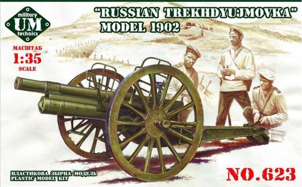 Russian Trekhdyujmovka 3inch gun, 1902 von Unimodels