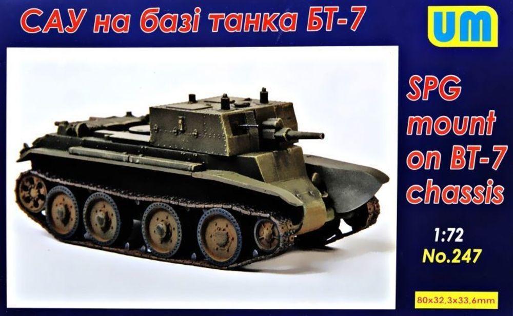 SPG based on the BT-7 chassis von Unimodels