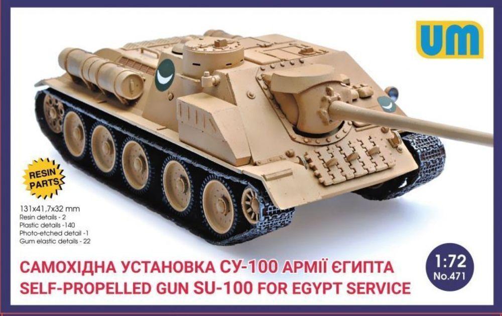 SU-100 Self-propelled gun for Egypt service von Unimodels