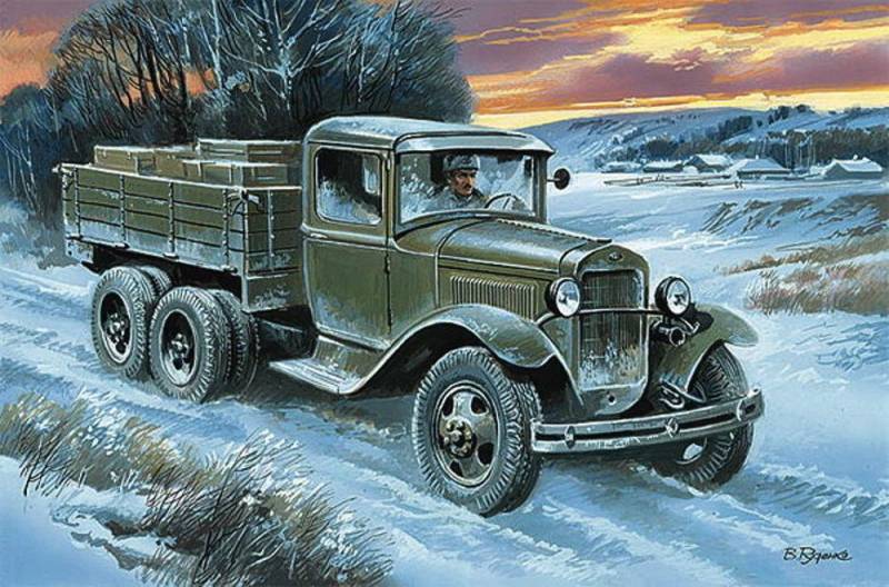 Soviet truck GAZ-AAA von Unimodels