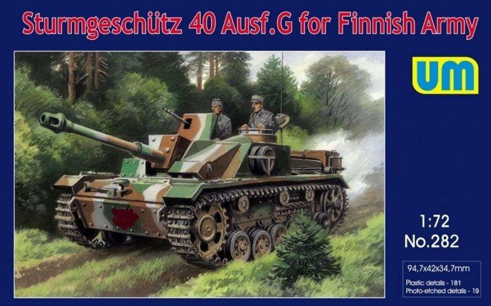 Sturmgeschutz 40 Ausf.G for Finnish Army von Unimodels