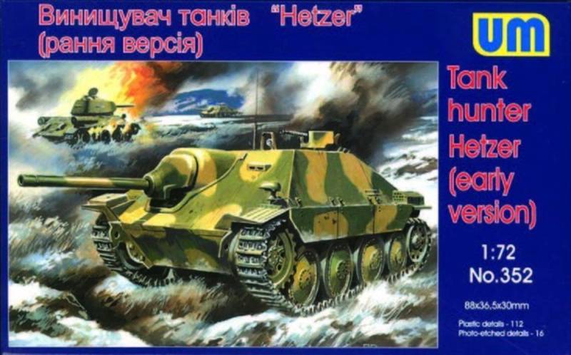 Tank hunter Hetzer (early version) von Unimodels