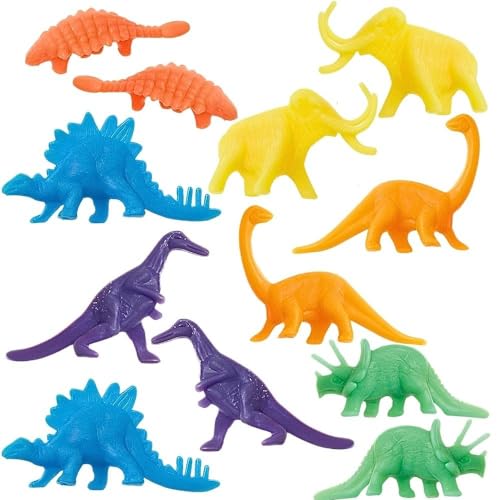 Partygeschenke - Dinosaurier-Spielzeug - 12er-Pack von Unique