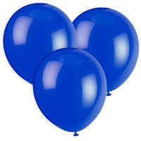 Dunkelblaue Luftballons, 30cm, 10 Stück von Unique Party