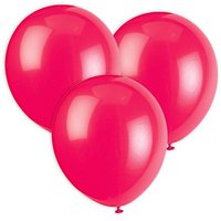 Luftballons in fuchsia, 30cm, 10 Stück von Unique Party