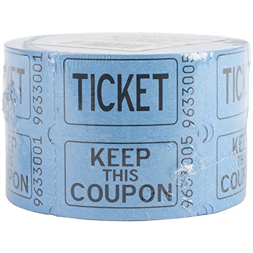 Unique Party 90687 Ticket Rolls, 5 cm x 5 cm von Unique Party