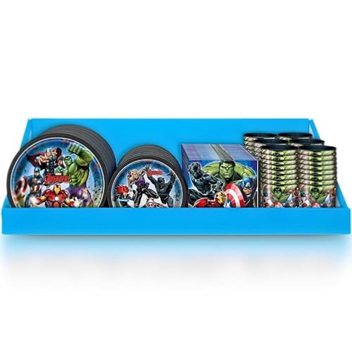 Avengers Tableware Thekendisplay, 120 Stück von Unique